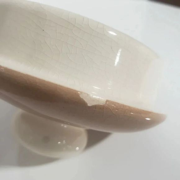 VTG Sadler 1970s Teapot Off  White/Brown/Yellow/Rust Color With Gyometric Design - Picture 6 of 9